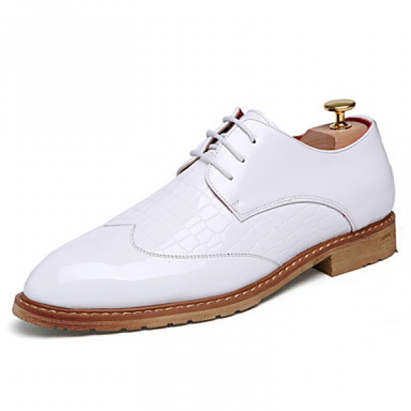 Men's Shoes Leatherette Casual Oxfords Casual Low ...