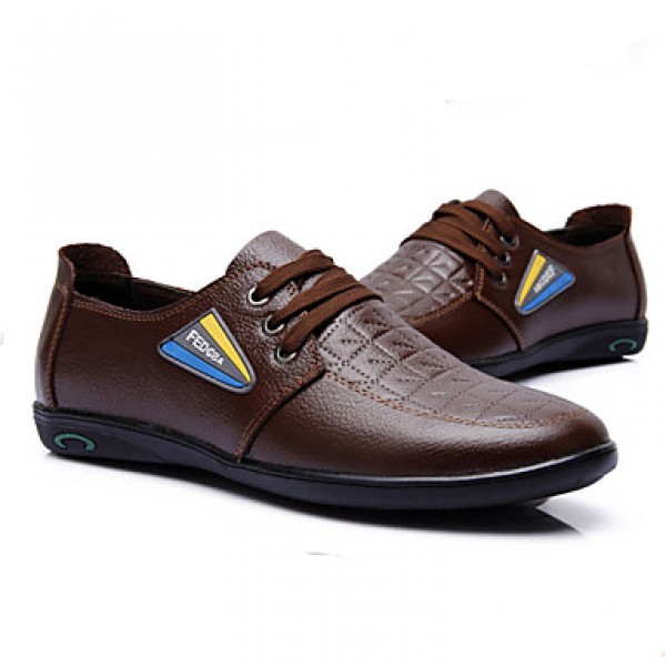 Men's Shoes Casual  Oxfords Black / Blue / Brown / Yellow  