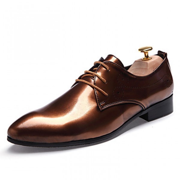 Men's Shoes Leatherette Casual Oxfords Casual Low ...