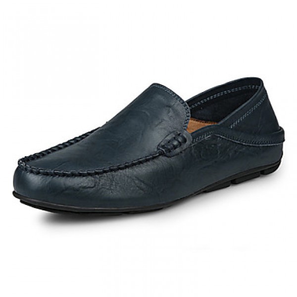 Men's Shoes Leather Office & Career / Casual Loafe...